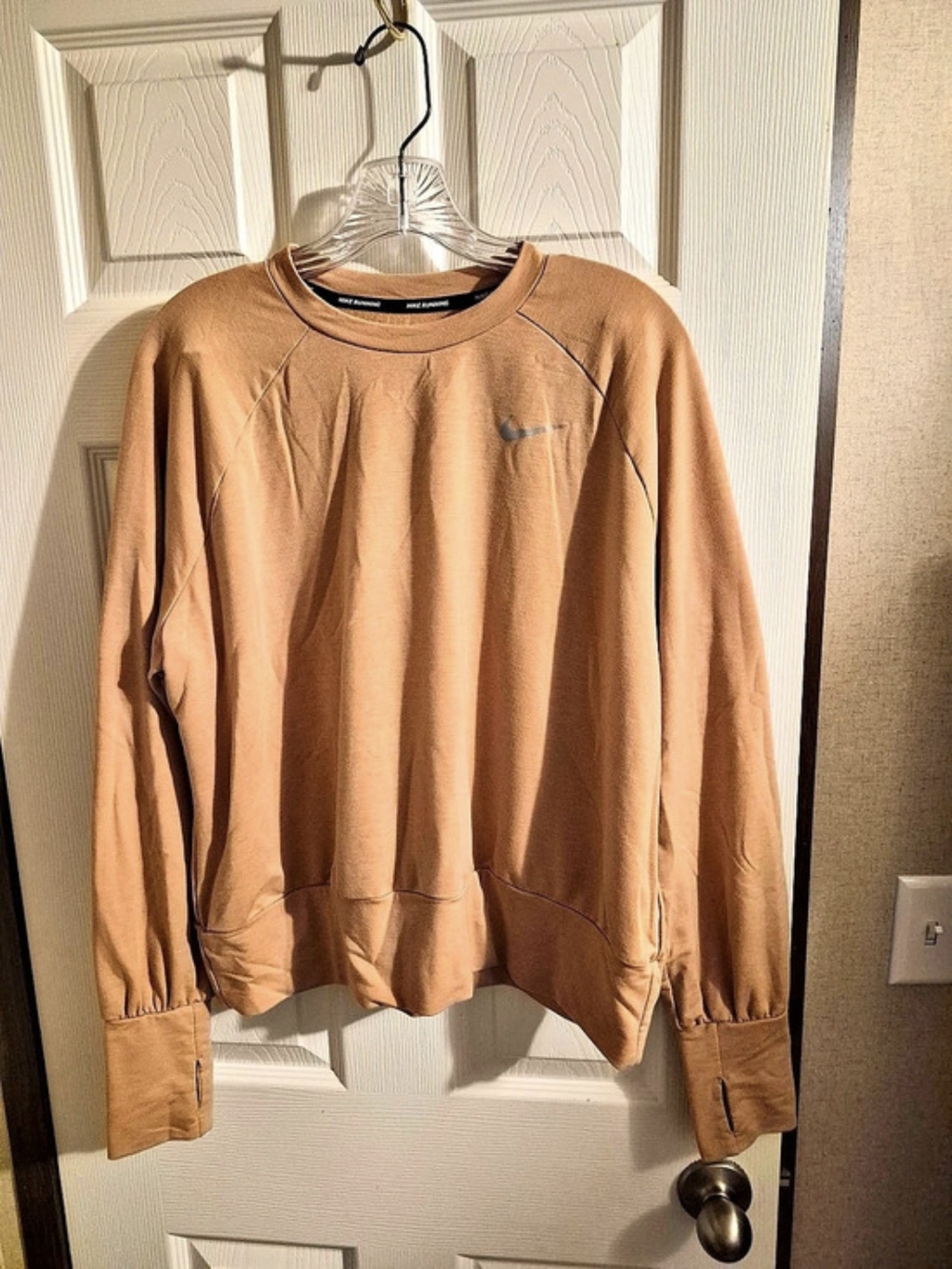 Nike Long Sleeve Sweatshirt in Brown